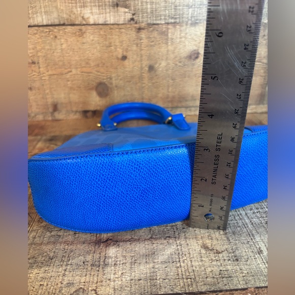 VERA BRADLEY Blue Mini Ikat Diamonds Emma Crossbody Satchel Purse MSRP $168 - Picture 16 of 16